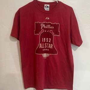 Phillies tee shirt all start game 1952 size M